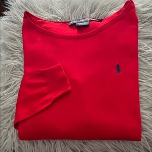 Ralph Lauren Pima Cotton Boatneck sweater